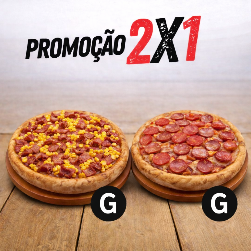 Combo 2 Pizzas PP + Refrigerante 2L